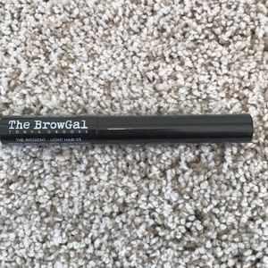 The Browgal tinted brow gel in light brown
